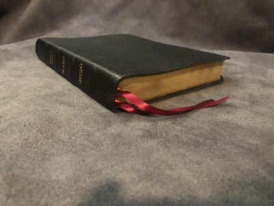NASB 2020 Reference Bible Large Print Black Leather New American Standard-image