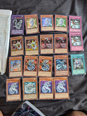 Yu-Gi-Oh Cyber Dragon card lot-image