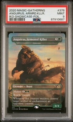 ANGUIRUS, ARMORED KILLER (SHOWCASE-FOIL) *PSA 9*-image
