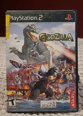 Godzilla Save the Earth Sony PlayStation 2 PS2 (No Manual)-image