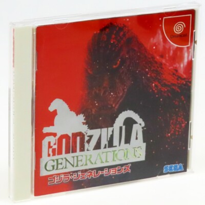 GODZILLA GENERATIONS SEGA Dreamcast Japan Import DC NTSC-J look somewhat used-image