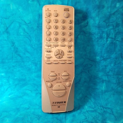Original Authentic Fisher Slim 2000  CD stereo Remote Only TESTED, WORKS!-image
