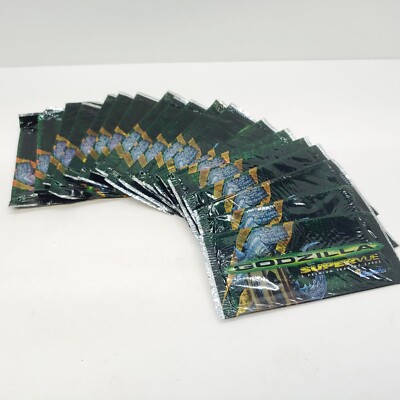 Godzilla SuperVue Inkworks Premium Cards 19 Packs (5 cards each) 1998-image