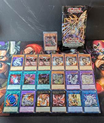 Yugioh Cyber Dragon Deck Core -Structure + 18 Cards (58 Cards)(ALIN) (No Box) NM-image