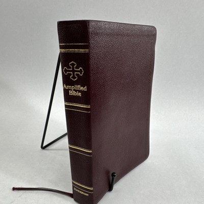 Amplified Bible by Zondervan Staff (1987, Leather)-image