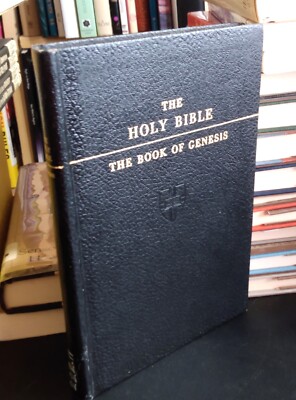 THE BOOK OF GENESIS  -  Catholic Biblical Association (1949) Leather  2nd Print-image