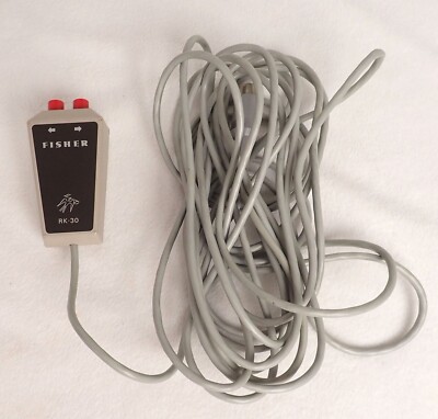 Vintage 1960s-70s Fisher RK-30 Wired Remote Control for MF300 500TX 800 Stereo-image