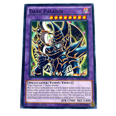Yugioh - Dark Paladin - MIL1-EN041 - Common 1st Edition - NM-image