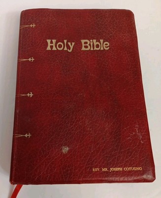 Holy Bible New American Catholic Giant Print Catholic Nelson 9585R 1976-image