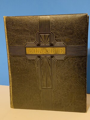 Vintage Family Holy Bible Self Pronouncing Southwestern Co References Pictures-image