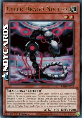 CYBER DRAGON CORE • (Cyber Dragon Core) • Ultra R • RA04 IT013 • 1Ed • Yugioh!-image