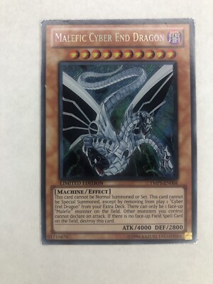 Malefic Cyber End Dragon - YMP1-EN004 - Secret Rare - Limited Edition (HP)-image