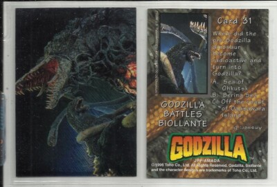 1996 Godzilla (JPP/Amada) CHROMIUM 