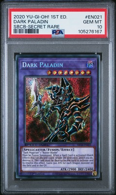 2020 YU-GI-OH! SPEED DUEL: BATTLE CITY BOX #EN021 DARK PALADIN PSA 10-image