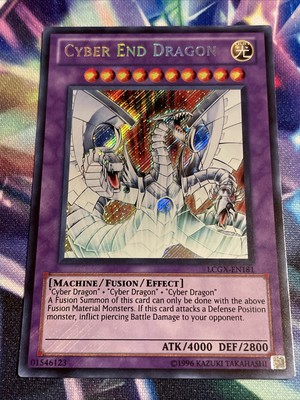 Yu-Gi-Oh! TCG Cyber End Dragon LCGX-EN181 Secret Rare NM/M Unlimited-image