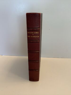 Min Barndom by Maxim Gorki, 1918, Swedish Translation of Gorky’s “My Childhood”-image
