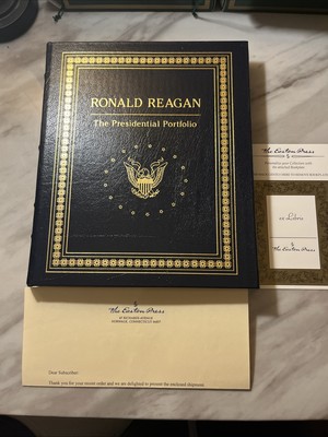 Easton Press ~ Ronald Reagan The Presidential Portfolio ~ Lou Cannon-image