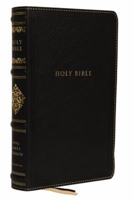 KJV Sovereign Collection Bible, Personal Size, Thumb Indexed, Red-image