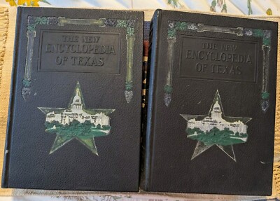 The New Encyclopedia of Texas Vol 1 & 2 Published By Texas Development Bureau -image