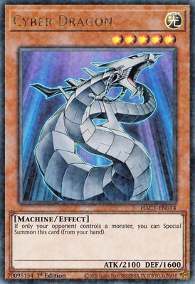 YGO HAC1-EN014 UR Cyber Dragon HAC1-EN014 Yu-gi-oh-image