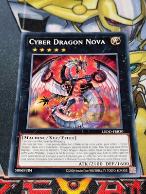 Yu Gi Oh CYBER DRAGON NOVA LEDD-FRB30 Card-image