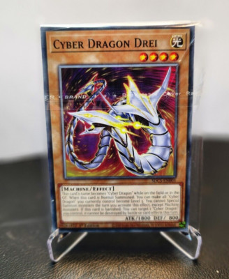 Yu-Gi-Uh Cyber Dragon Drei 1st Edition Card Deck 25 Cards. UnOpened-image