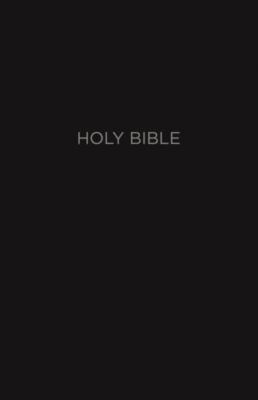 NKJV Holy Bible, Giant Print Center-Column Reference Bible, Black Leather-image