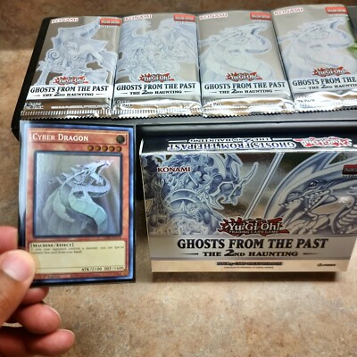 2022 YuGiOh Cyber Dragon (Ghost Rare) GFP2-EN178 + BOX_Straight to 