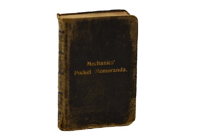 Mechanics’ Pocket Memoranda - A Convenient Pocket-Book-image