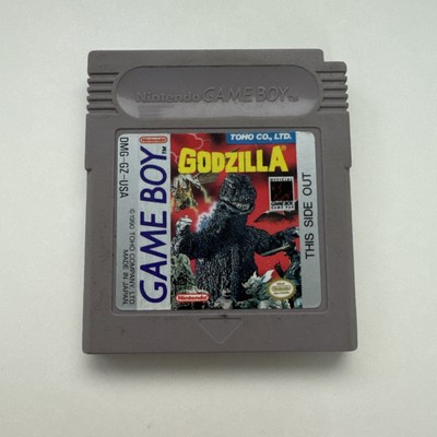 Nintendo Game Boy Godzilla 1990 Original Cartridge Authentic Tested-image