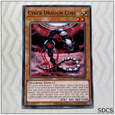 Cyber Dragon Core - SDCS-EN008 - Common Unlimited Yugioh-image