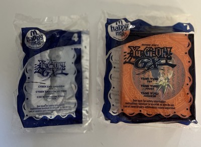 2006 Mcdonald Toys Yu-Gi-Oh #4 Cyber End Dragon #7 Yami Yugi NIP-image