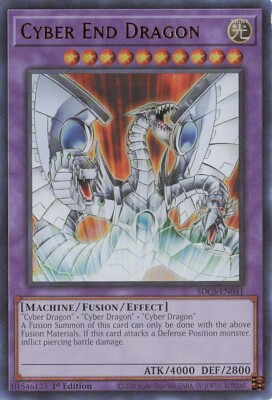 Yu-Gi-Oh! Cyber End Dragon SDCS-EN041 Ultra Rare 1st Edition NM-image