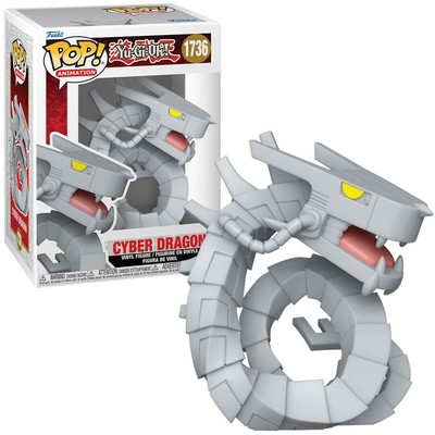 Funko POP! Yu-Gi-Oh! Cyber Dragon #1736 Animation Vinyl Figure New One Size-image