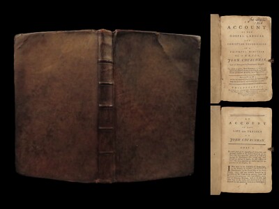 1779 EARLY Americana INDIANS 1ed John Churchman Quaker Revolutionary War-image