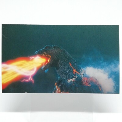 No.83 GodzillaVSDestroyer GOZILLA Card 100 Vol.3 TOHO EIGA 1995 MOVE Japan -image
