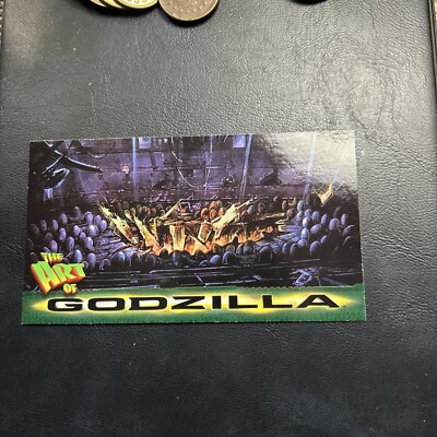 Jb16 Godzilla The Movie Supervue 1998 #58 The Art Of Unholy Hatchery-image