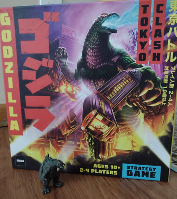 Godzilla Tokyo Clash Strategy Board Game - Complete-image
