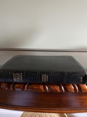 Vintage Oxford Scofield Reference Bible - KJV - Morocco Bound and Leather Lined-image