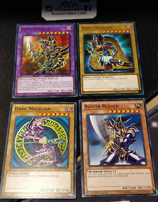 DARK PALADIN , DARK MAGICIAN  BUSTER BLADE  LEDD-ENA34 LEDD-ENA01 LDK2   VLP-image