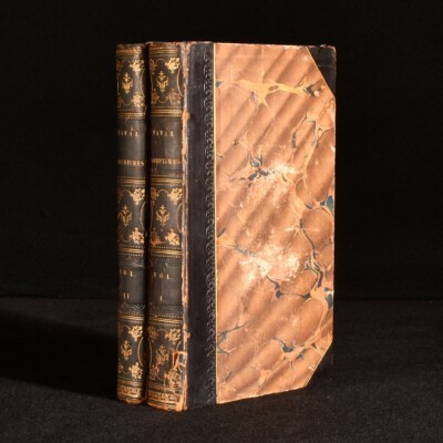 1833 2vols Naval Adventures During Thirty-Five Years' Service by Lieut. W. Bo...-image