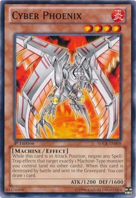 Cyber Phoenix - SDCR-EN008 - Common - 1st Edition - Lightly Played-image