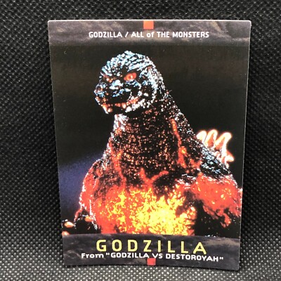 Godzilla Card TCG No.64 Toho Movie BANDAI 1996 1ST ED Japanese Japan-image