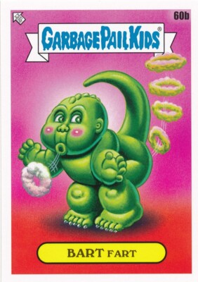 60b BART FART 2023 GPK Garbage Pail Kids 2 Intergoolactic Mayhem GODZILLA-image
