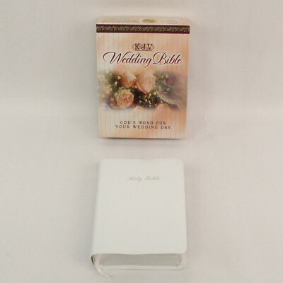 Wedding Bible God's Word for Your Wedding Day Thomas Nelson 1972 Bonded Leather-image