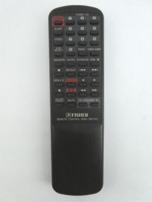 Fisher REM-M37VD Tuner/CD Audio Remote Control OEM-image
