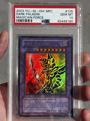 Yu-Gi-Oh Dark Paladin Magicians Force MFC-105 PSA 10-image