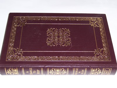 Easton Press Signed A CHARGE TO KEEP George W Bush-image