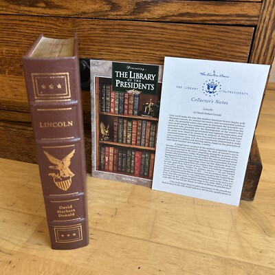 David Herbert Donald, LINCOLN Special Edition, Easton Press, 1996-image