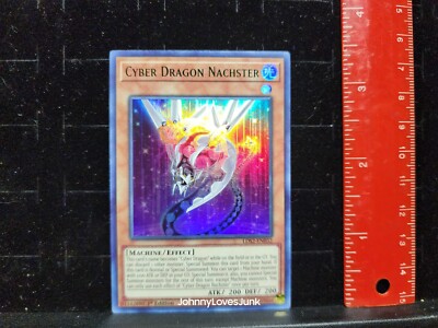 Yugioh! Cyber Dragon Nachster Hllo TCG Ultra Rare 1st Ed-image